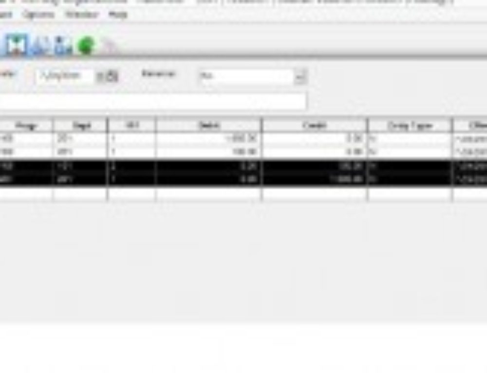 How to move rows in Abila Fund Accounting Journal Vouchers
