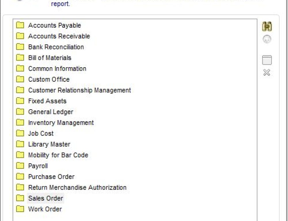 Sage 100 – How to add a Crystal Report to a Module task.
